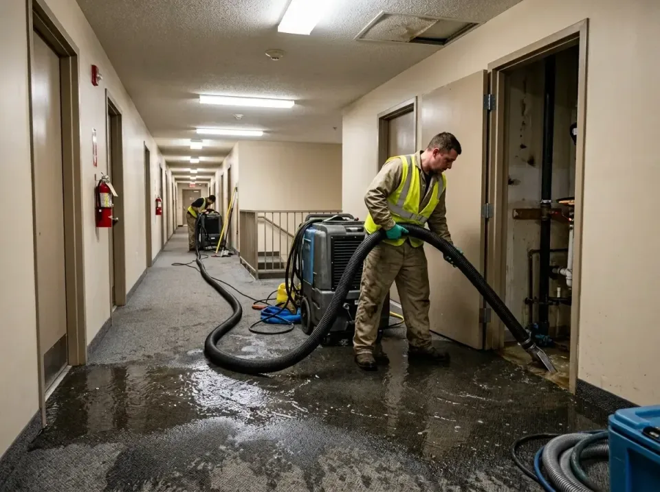 multi-unit-apartment-hallway-f-005 — frequently asked questions, Emergency Burst Pipe Water Extraction & Removal in Wellford…